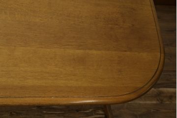 中古　WINDS太平　木の温もりあふれるナラ材製のダイニングテーブル(4人掛け、食卓)(R-084358)