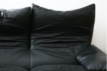 中古　美品　Cassina(カッシーナ)　MARALUNGA(マラルンガ)　高級感あふれる3人掛けソファ(3P、三人掛けソファ)(定価約200〜240万円)(R-084359)