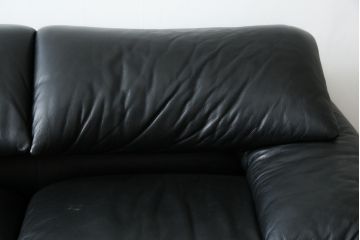 中古　美品　Cassina(カッシーナ)　MARALUNGA(マラルンガ)　高級感あふれる3人掛けソファ(3P、三人掛けソファ)(定価約200〜240万円)(R-084359)