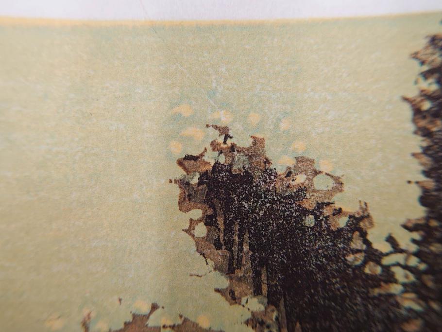 真作　後摺り　山高登　「湯島女坂」　41/100　情緒ある街並みを描いた木版画　(R-084363)