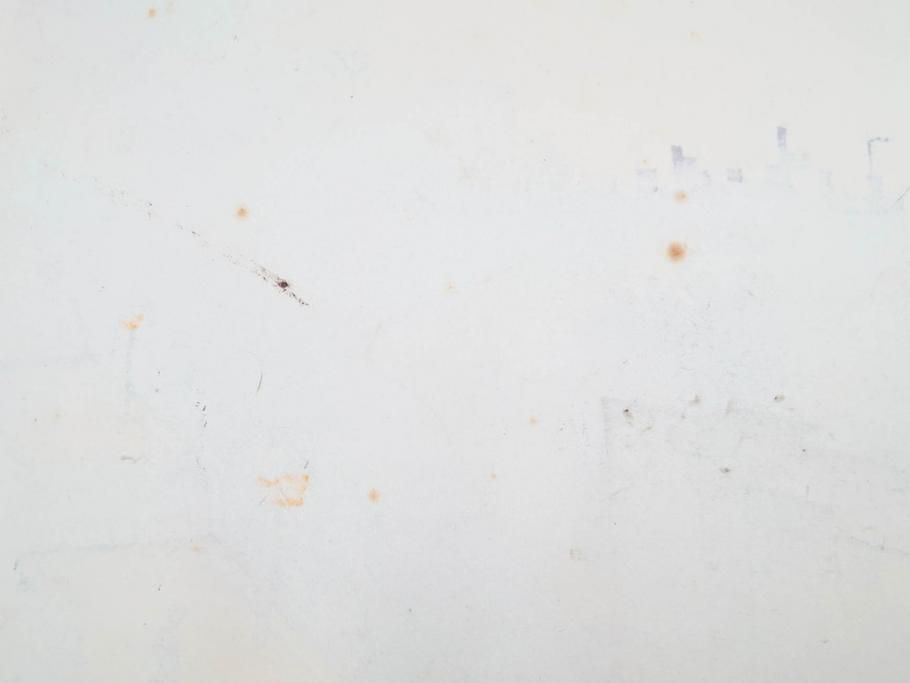 真作　後摺り　山高登　「湯島女坂」　41/100　情緒ある街並みを描いた木版画　(R-084363)