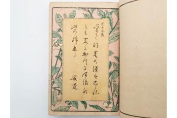 江戸期　文久3年　暁晴翁著　松川半山画　「宇治川両岸一覧 上」(木版画、和本、名所、地誌、古書)(R-084364)