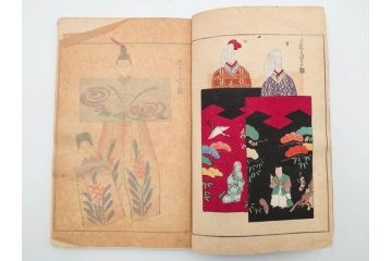 明治24年～40年　清水晴風　「うなゐの友(うないの友)」 1・2・3・4編　4冊セット(芸艸堂、人形、玩具、木版画集、和本、古書)(R-084366)