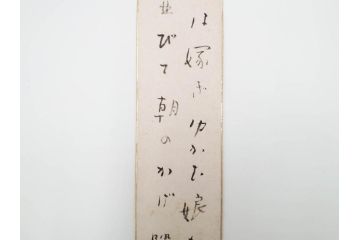 真作　斎藤茂吉　肉筆　短冊3点セット(R-084367)