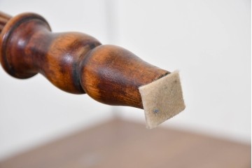 中古　アメリカ高級家具ブランド　ヒッコリーチェア(HICKORY CHAIR)　アームチェア2脚　セット定価約58万円相当　(R-084386)