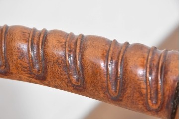 中古　アメリカ高級家具ブランド　ヒッコリーチェア(HICKORY CHAIR)　アームチェア2脚　セット定価約58万円相当　(R-084386)