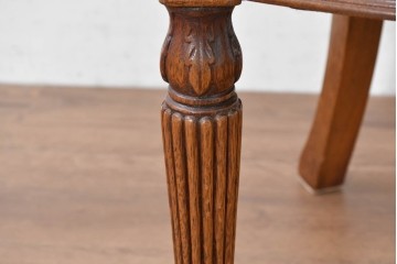 中古　アメリカ高級家具ブランド　ヒッコリーチェア(HICKORY CHAIR)　アームチェア2脚　セット定価約58万円相当　(R-084386)