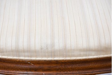 中古　アメリカ高級家具ブランド　ヒッコリーチェア(HICKORY CHAIR)　アームチェア2脚　セット定価約58万円相当　(R-084386)