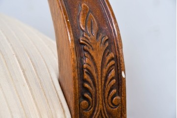 中古　アメリカ高級家具ブランド　ヒッコリーチェア(HICKORY CHAIR)　アームチェア2脚　セット定価約58万円相当　(R-084386)