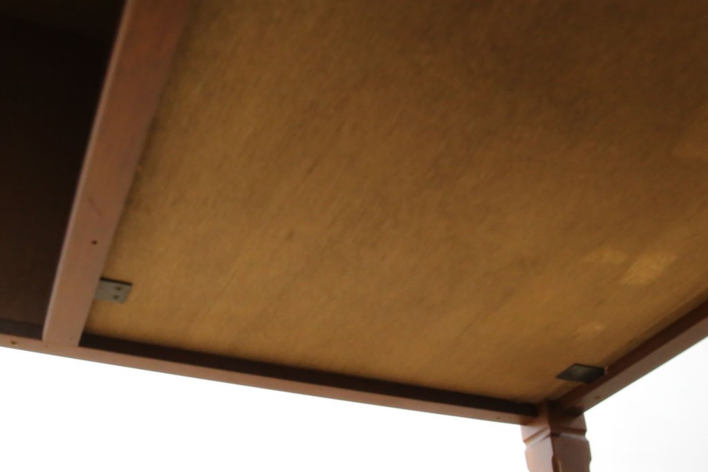 中古　美品　maruni(マルニ木工)　地中海ロイヤルシリーズ(ROYAL)　ゴールドの取っ手金具や丁寧に面取りされた装飾が気品を感じる片袖机　定価約24万円　(R-084395)