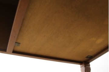 中古　美品　maruni(マルニ木工)　地中海ロイヤルシリーズ(ROYAL)　ゴールドの取っ手金具や丁寧に面取りされた装飾が気品を感じる片袖机　定価約24万円　(R-084395)