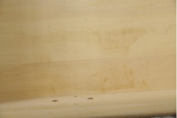 中古　美品　カリモク家具(karimoku)　domani(ドマーニ)　Morganton(モーガントン)　落ち着きのあるブラウンにゴールドの取っ手が映えるチェスト　定価約30万円相当　(R-084397)