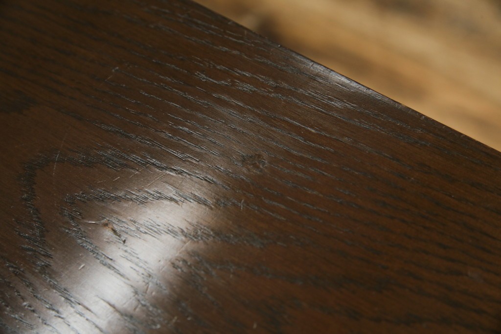 中古　美品　カリモク家具(karimoku)　domani(ドマーニ)　Morganton(モーガントン)　落ち着きのあるブラウンにゴールドの取っ手が映えるチェスト　定価約30万円相当　(R-084397)