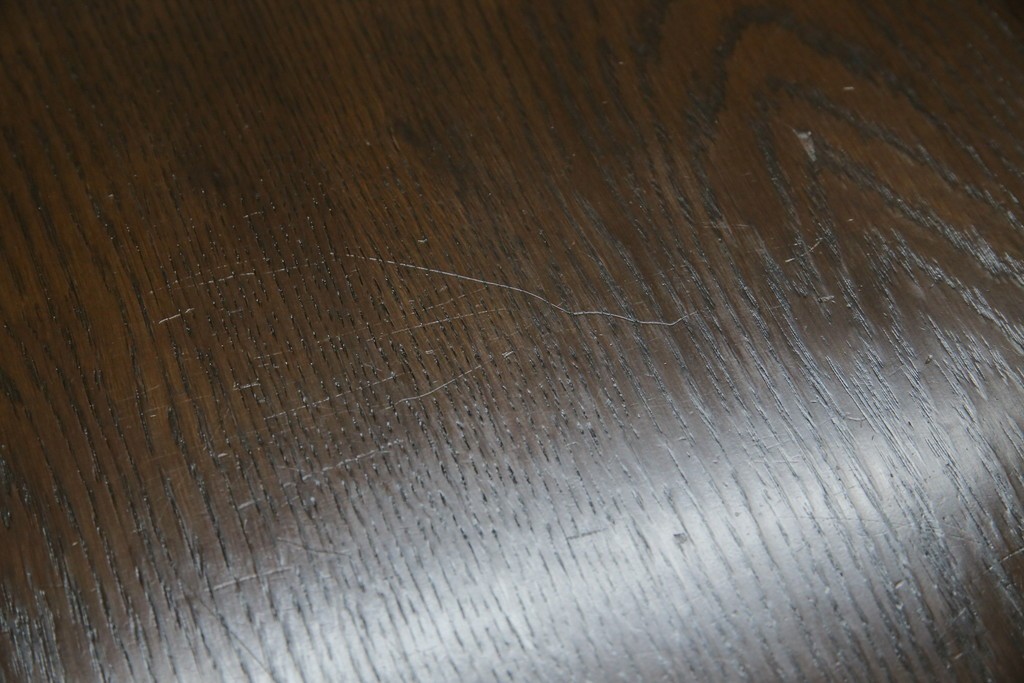 中古　美品　カリモク家具(karimoku)　domani(ドマーニ)　Morganton(モーガントン)　落ち着きのあるブラウンにゴールドの取っ手が映えるチェスト　定価約30万円相当　(R-084397)