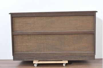 中古　永田良介商店　クラシカルで品格あるデザインが光るG型整理箪笥(チェスト、サイドボード、引き出し)(定価約58万円)(R-084399)