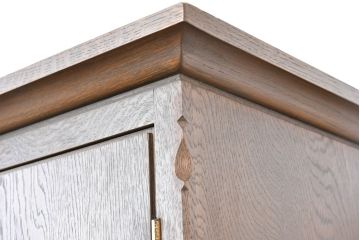 和製ビンテージ　美品　永田良介商店　クラシカルモダンなデザインがお洒落な衣装タンス(着物箪笥、洋服タンス、引き出し、チェスト、衣装盆、ヴィンテージ、バラ売り可能)(R-084402)