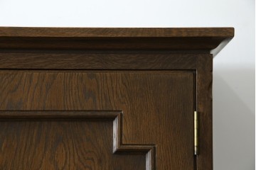 和製ヴィンテージ　美品　永田良介商店　クラシカルモダンなデザインがお洒落な衣装タンス　(R-084402)