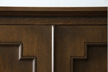 和製ヴィンテージ　美品　永田良介商店　クラシカルモダンなデザインがお洒落な衣装タンス　(R-084402)