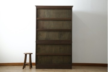 和製ヴィンテージ　美品　永田良介商店　クラシカルモダンなデザインがお洒落な衣装タンス　(R-084402)