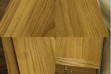 中古　広松木工　コルニーチェ(CORNICE)　ブロックワンアーム　ドロワータイプ　木の温もりと収納力を備えた機能美あふれる2.5人掛けソファ　定価約83万円相当　(R-084406)