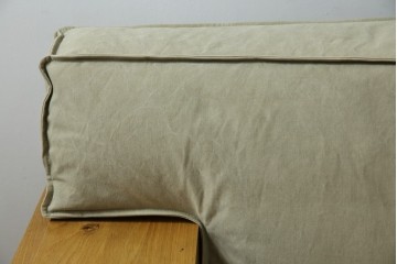 中古　広松木工　コルニーチェ(CORNICE)　ブロックワンアーム　ドロワータイプ　木の温もりと収納力を備えた機能美あふれる2.5人掛けソファ　定価約83万円相当　(R-084406)