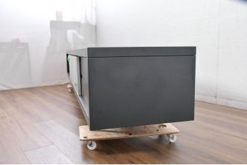 中古　美品　高級品　ACTUS(アクタス)取扱い　Poliform(ポリフォーム)社　モダンデザイン　幅2.7メートルの特大テレビボード(シアターボード、ローボード)(定価約85万円)(R-084410)