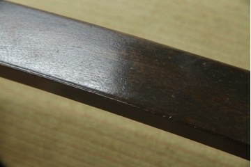 和製アンティーク　大正ロマン　専門店にて張り替え済み　レトロな雰囲気たっぷりの2人掛けソファ　(R-084414)