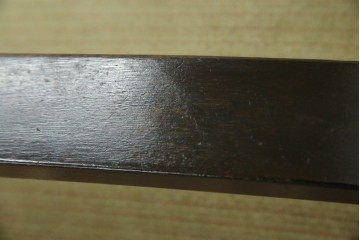 和製アンティーク　大正ロマン　専門店にて張り替え済み　レトロな雰囲気たっぷりの2人掛けソファ　(R-084414)