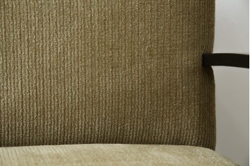 和製アンティーク　大正ロマン　専門店にて張り替え済み　レトロな雰囲気たっぷりの2人掛けソファ　(R-084414)