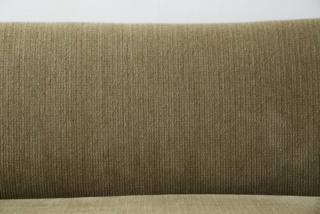 和製アンティーク　大正ロマン　専門店にて張り替え済み　レトロな雰囲気たっぷりの2人掛けソファ　(R-084414)