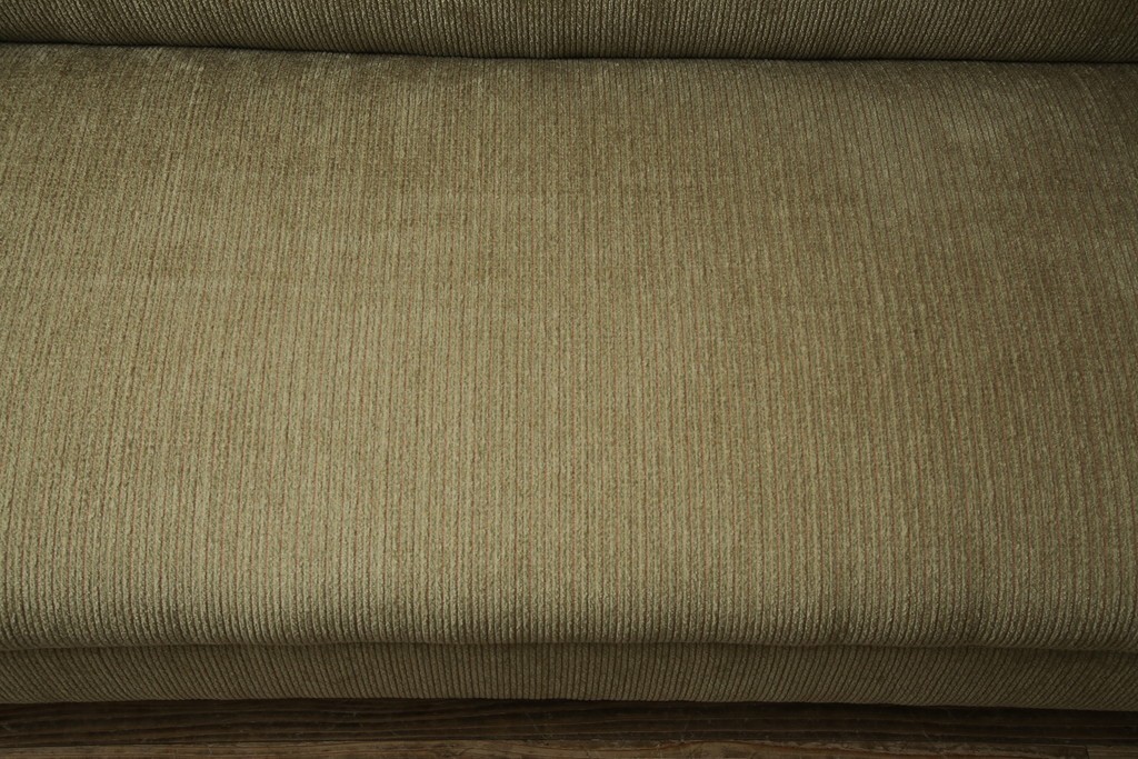 和製アンティーク　大正ロマン　専門店にて張り替え済み　レトロな雰囲気たっぷりの2人掛けソファ　(R-084414)