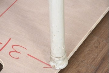 和製アンティーク　三面ガラス　お気に入りを可愛らしく収納できるケビントガラスケース　(R-084419)