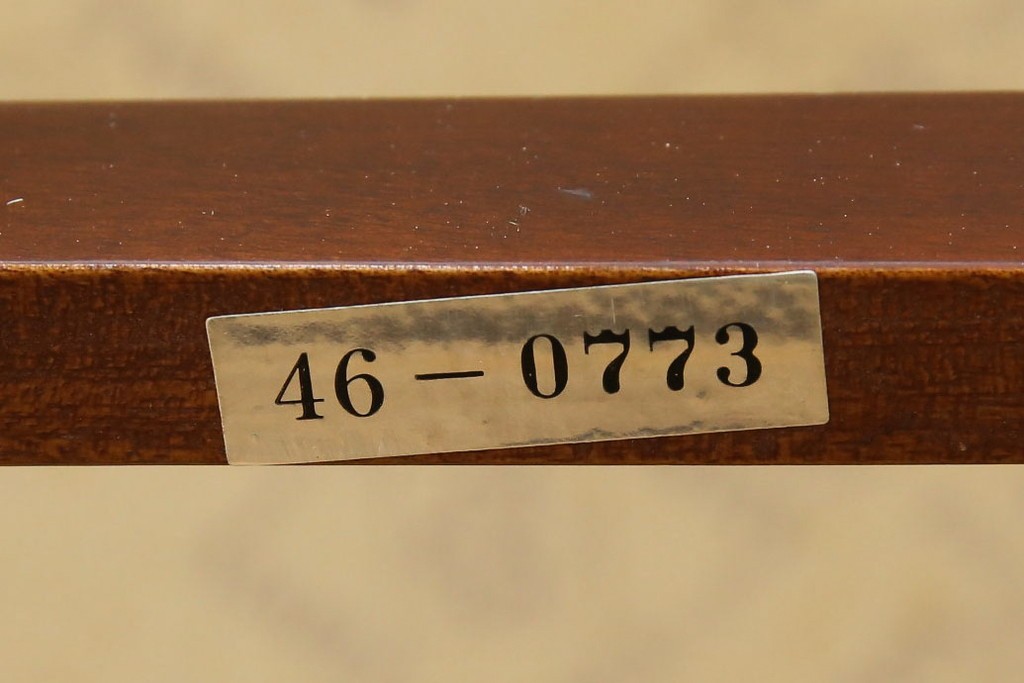 中古　美品　神戸洋家具　メープル不二屋　上品な佇まいが魅力的なダイニングチェア2脚セット　(R-084420)