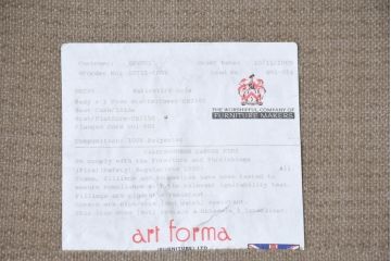 中古　イギリス　高級品!!　英国高級家具ブランド　Art forma(アートフォーマ)　エレガントな雰囲気が素敵な2人掛けソファ(2P、二人掛け、ラブソファ、アームソファ)(定価約55万円)(R-084423)