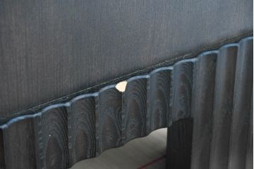 中古　美品　展示品　AIDEC(アイデック)　スタイリッシュなモダンデザインがお洒落なサイドボード(収納棚、戸棚、リビングボード、キャビネット)(定価約33万円)(R-084424)