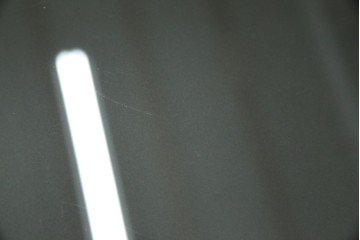 中古　藤栄(FUJIEI )　ペスコ(PESCO )　木の温もりとガラスの抜け感が魅力のラウンドテーブル　(R-084433)