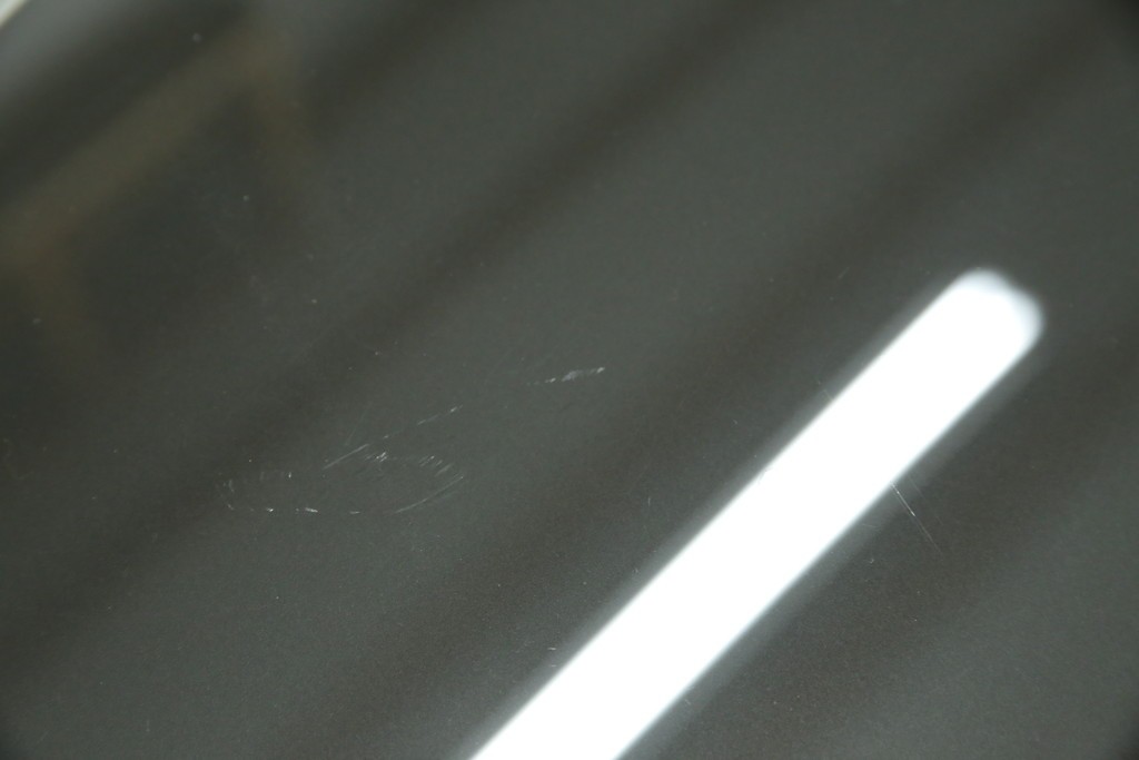 中古　藤栄(FUJIEI )　ペスコ(PESCO )　木の温もりとガラスの抜け感が魅力のラウンドテーブル　(R-084433)