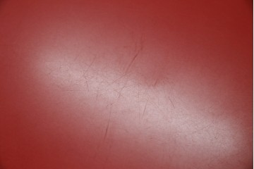 和製ビンテージ　ADAL(アダル)　レッドカラーがアクセント!放射状に伸びるレッグがオブジェのようなリンクテーブル　定価約20万円　(R-084434)