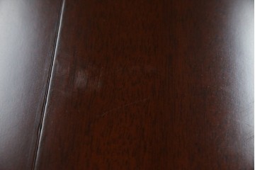 中古　美品　神戸洋家具　メープル不二屋　上品なカラーが高級感を醸し出すエクステンションテーブル　(R-084435)