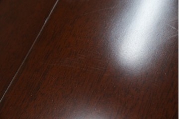 中古　美品　神戸洋家具　メープル不二屋　上品なカラーが高級感を醸し出すエクステンションテーブル　(R-084435)