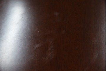 中古　美品　神戸洋家具　メープル不二屋　上品なカラーが高級感を醸し出すエクステンションテーブル　(R-084435)