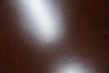 中古　美品　神戸洋家具　メープル不二屋　上品なカラーが高級感を醸し出すエクステンションテーブル　(R-084435)