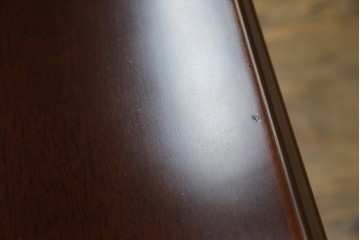 中古　美品　神戸洋家具　メープル不二屋　上品なカラーが高級感を醸し出すエクステンションテーブル　(R-084435)