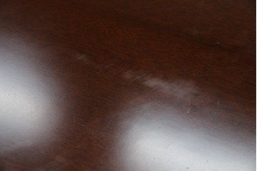 中古　美品　神戸洋家具　メープル不二屋　上品なカラーが高級感を醸し出すエクステンションテーブル　(R-084435)