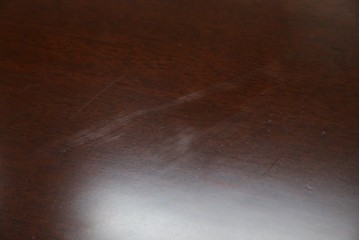 中古　美品　神戸洋家具　メープル不二屋　上品なカラーが高級感を醸し出すエクステンションテーブル　(R-084435)