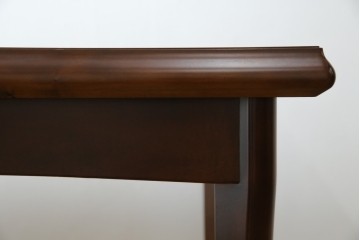 中古　美品　神戸洋家具　メープル不二屋　上品なカラーが高級感を醸し出すエクステンションテーブル　(R-084435)