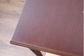 中古　美品　神戸洋家具　メープル不二屋　上品なカラーが高級感を醸し出すエクステンションテーブル(ダイニングテーブル、拡張式テーブル、伸長式、食卓、4人掛け、6人掛け、8人掛け、4人用、6人用、8人用)(R-084435)