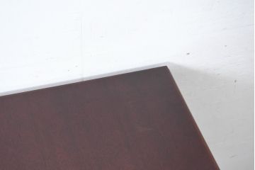中古　美品　神戸洋家具　メープル不二屋　上品なカラーが高級感を醸し出すエクステンションテーブル(ダイニングテーブル、拡張式テーブル、伸長式、食卓、4人掛け、6人掛け、8人掛け、4人用、6人用、8人用)(R-084435)