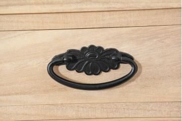中古　美品　民芸家具　欅(ケヤキ)材　力強い杢目と立派な金具が存在感を高める階段箪笥(民芸箪笥、和箪笥、整理たんす、収納タンス、引き出し)(R-084438)