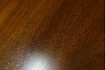 中古　美品　イギリス　高級ブランド　RACKSTRAW(ラックストロー)　優雅な曲線を描く2本脚のデザインが美しいダイニングテーブル　定価約45万円　(R-084439)